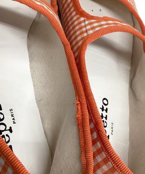 repetto（レペット）Repetto (レペット) 24SS Georgia メリージェーン オレンジ サイズ:39の古着・服飾アイテム