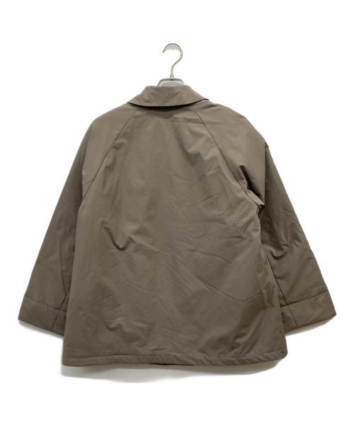 INDIVI（インディヴィ）INDIVI (インディヴィ) ライトパフ ステンカラーコート ブラウン サイズ:40の古着・服飾アイテム