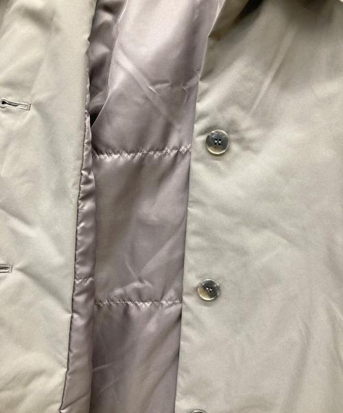 INDIVI（インディヴィ）INDIVI (インディヴィ) ライトパフ ステンカラーコート ブラウン サイズ:40の古着・服飾アイテム