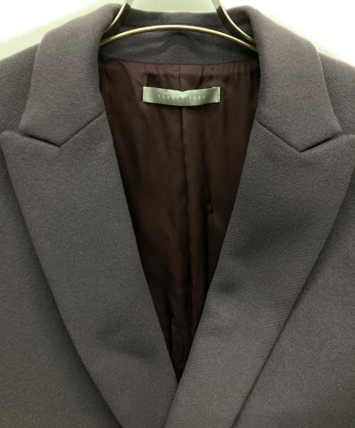theory luxe（セオリーリュクス）theory luxe (セオリーリュクス) CECILE LORA ダブルジャケット パープル サイズ:40の古着・服飾アイテム