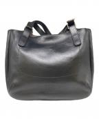 HIROFUヒロフ）の古着「ソーロ レザートートバッグM 2WAY」｜ブラック