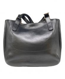 HIROFU（ヒロフ）の古着「ソーロ レザートートバッグM 2WAY」｜ブラック