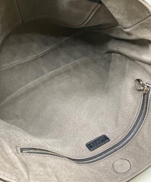 HIROFU（ヒロフ）HIROFU (ヒロフ) ソーロ レザートートバッグM 2WAY ブラックの古着・服飾アイテム