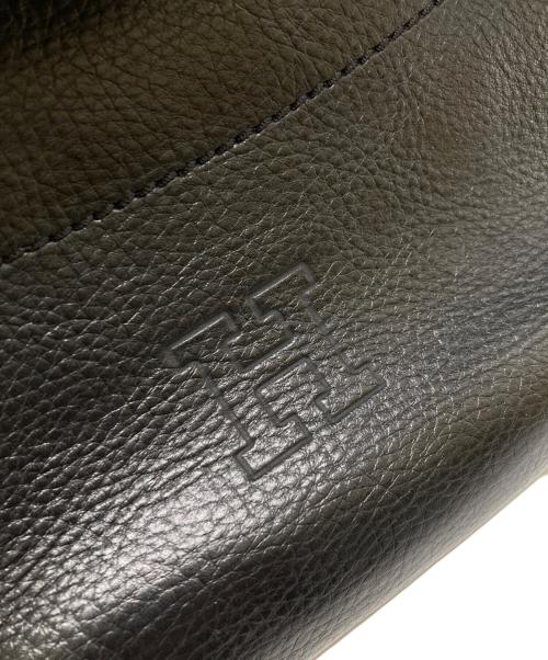 HIROFU（ヒロフ）HIROFU (ヒロフ) ソーロ レザートートバッグM 2WAY ブラックの古着・服飾アイテム