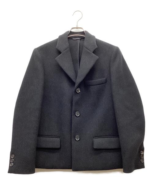 PRADA（プラダ）PRADA (プラダ) ウール3Bジャケット ブラック サイズ:44Rの古着・服飾アイテム