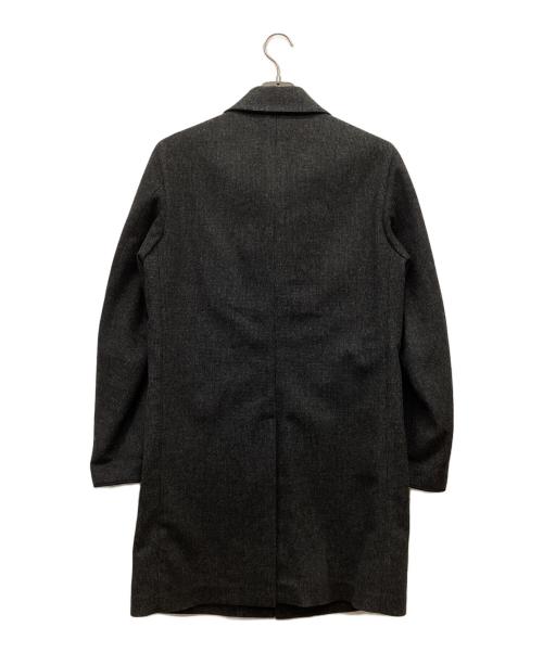 PRADA（プラダ）PRADA (プラダ) アルパカ混ウールステンカラーコート グレー サイズ:44の古着・服飾アイテム