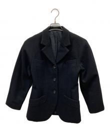 Y's（ワイズ）の古着「ウール3Bジャケット」｜ブラック