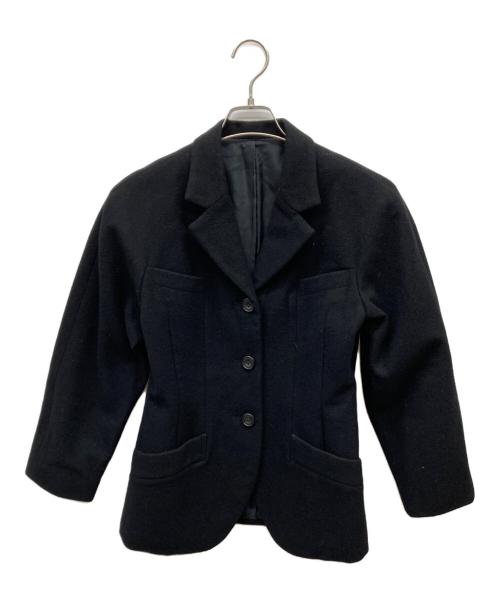 Y's（ワイズ）Y's (ワイズ) ウール3Bジャケット ブラック サイズ:記載なしの古着・服飾アイテム