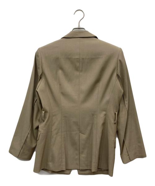 STUDIOUS（ステュディオス）STUDIOUS (ステュディオス) セミピークダブルブレストジャケット ベージュ サイズ:1の古着・服飾アイテム