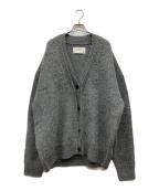 TODAYFULトゥデイフル）の古着「Brashed Vneck Cardigan」｜グレー
