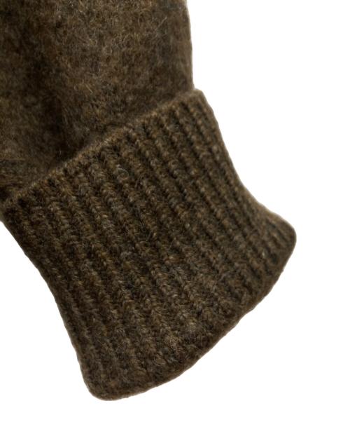 TODAYFUL（トゥデイフル）TODAYFUL (トゥデイフル) Brashed Vneck Cardigan ブラウン サイズ:FREEの古着・服飾アイテム