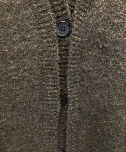 TODAYFUL（トゥデイフル）TODAYFUL (トゥデイフル) Brashed Vneck Cardigan ブラウン サイズ:FREEの古着・服飾アイテム