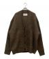 TODAYFUL（トゥデイフル）の古着「Brashed Vneck Cardigan」｜ブラウン