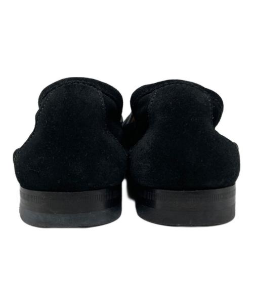 GUCCI（グッチ）GUCCI (グッチ) ホースビットスエードローファー ブラック サイズ:SIZE35 1/2の古着・服飾アイテム