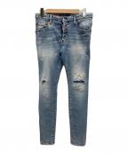 DSQUARED2ディースクエアード）の古着「24SS SUPER TWINKY JEAN」｜インディゴ