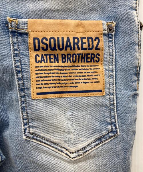 DSQUARED2（ディースクエアード）DSQUARED2 (ディースクエアード) 24SS SUPER TWINKY JEAN インディゴ サイズ:48の古着・服飾アイテム