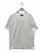 A.P.C.アーペーセー）の古着「裾ロゴ刺繍Tシャツ」｜ホワイト