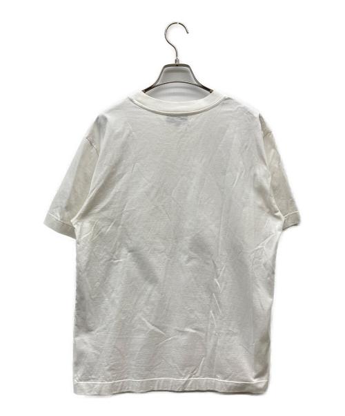 A.P.C.（アーペーセー）A.P.C. (アーペーセー) 裾ロゴ刺繍Tシャツ ホワイト サイズ:SIZE Mの古着・服飾アイテム