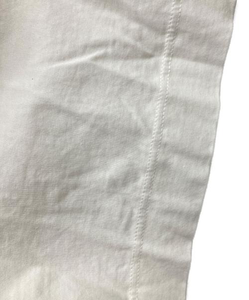 A.P.C.（アーペーセー）A.P.C. (アーペーセー) 裾ロゴ刺繍Tシャツ ホワイト サイズ:SIZE Mの古着・服飾アイテム