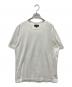 A.P.C.（アーペーセー）の古着「裾ロゴ刺繍Tシャツ」｜ホワイト