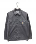 Carhartt WIPカーハート ワーク イン プログレス）の古着「L/S MASTER SHIRT」｜グレー