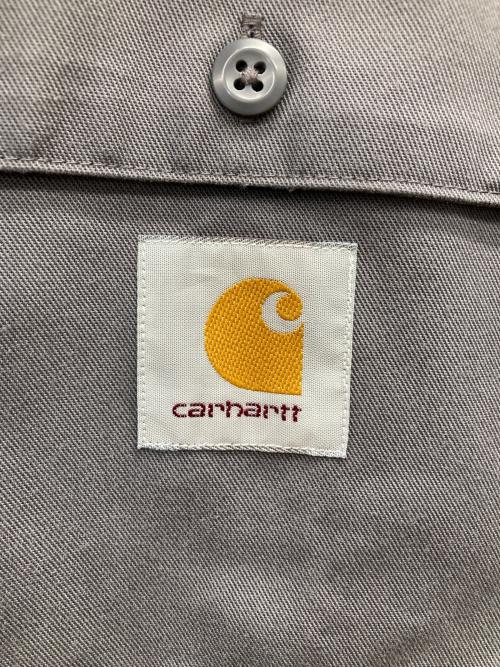 Carhartt WIP（カーハート ワーク イン プログレス）Carhartt WIP (カーハート ワーク イン プログレス) L/S MASTER SHIRT グレー サイズ:Lの古着・服飾アイテム