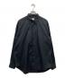 H BEAUTY&YOUTH（エイチ ビューティー&ユース）の古着「バルーンレギュラーカラーシャツ」｜ブラック