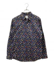 PAUL SMITH（ポールスミス）の古着「花柄シャツ」｜ネイビー