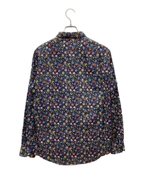 PAUL SMITH（ポールスミス）PAUL SMITH (ポールスミス) 花柄シャツ ネイビー サイズ:Mの古着・服飾アイテム