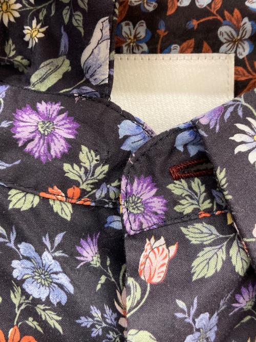 PAUL SMITH（ポールスミス）PAUL SMITH (ポールスミス) 花柄シャツ ネイビー サイズ:Mの古着・服飾アイテム