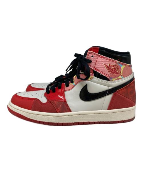 NIKE（ナイキ）NIKE (ナイキ) Spider-Man (スパイダーマン) Air Jordan 1 High OG SP レッド サイズ:26.5の古着・服飾アイテム