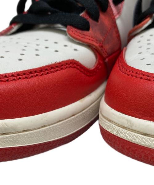 NIKE（ナイキ）NIKE (ナイキ) Spider-Man (スパイダーマン) Air Jordan 1 High OG SP レッド サイズ:26.5の古着・服飾アイテム