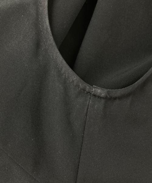 CADUNE（カデュネ）CADUNE (カデュネ) ロー切り替えワンピース ブラック サイズ:36の古着・服飾アイテム