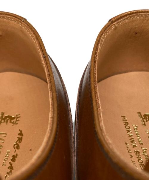 SCOTCH GRAIN（スコッチグレイン）SCOTCH GRAIN (スコッチグレイン) Uチップシューズ ブラウン サイズ: 23 1/2の古着・服飾アイテム