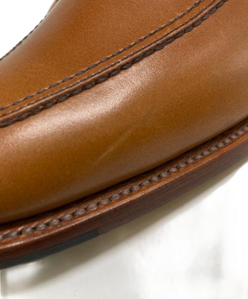 SCOTCH GRAIN（スコッチグレイン）SCOTCH GRAIN (スコッチグレイン) Uチップシューズ ブラウン サイズ: 23 1/2の古着・服飾アイテム