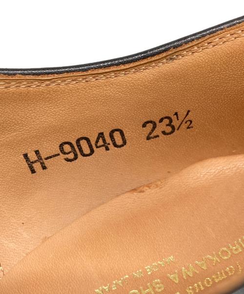 SCOTCH GRAIN（スコッチグレイン）SCOTCH GRAIN (スコッチグレイン) セミブローグシューズ ブラック サイズ:23.5の古着・服飾アイテム