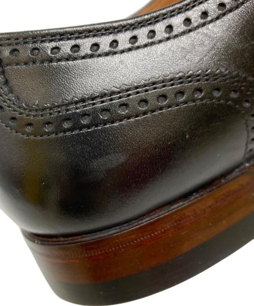 SCOTCH GRAIN（スコッチグレイン）SCOTCH GRAIN (スコッチグレイン) セミブローグシューズ ブラック サイズ:23.5の古着・服飾アイテム