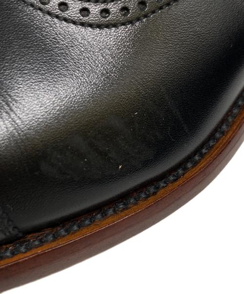 SCOTCH GRAIN（スコッチグレイン）SCOTCH GRAIN (スコッチグレイン) セミブローグシューズ ブラック サイズ:23.5の古着・服飾アイテム