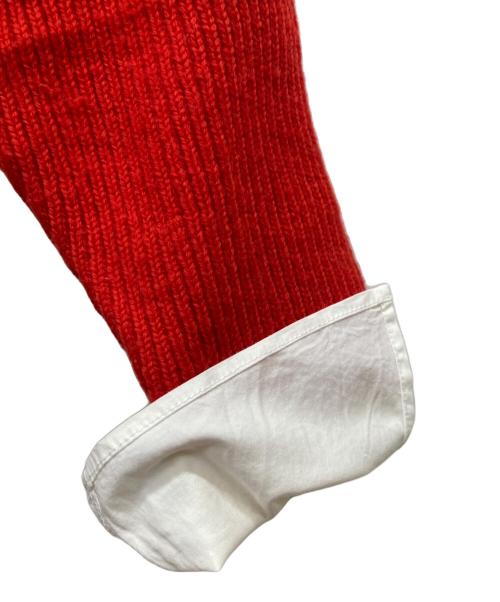 ENFOLD（エンフォルド）ENFOLD (エンフォルド) Firm Wool Combination DRESS/フィルムウールコンビネーションドレス ブラウン サイズ:36の古着・服飾アイテム