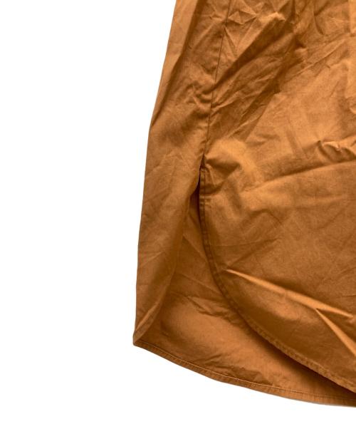 ENFOLD（エンフォルド）ENFOLD (エンフォルド) Firm Wool Combination DRESS/フィルムウールコンビネーションドレス ブラウン サイズ:36の古着・服飾アイテム