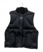 BREATHブレス）の古着「TECH PIPING DOWN VEST」｜ブラック
