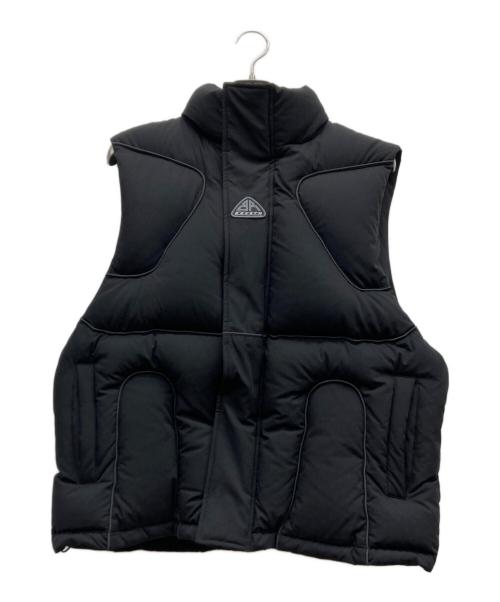 BREATH（ブレス）BREATH (ブレス) TECH PIPING DOWN VEST ブラック サイズ:Mの古着・服飾アイテム
