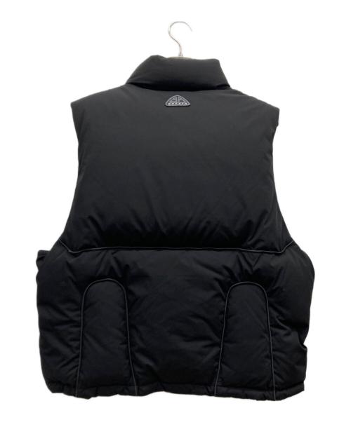 BREATH（ブレス）BREATH (ブレス) TECH PIPING DOWN VEST ブラック サイズ:Mの古着・服飾アイテム