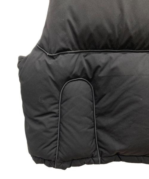 BREATH（ブレス）BREATH (ブレス) TECH PIPING DOWN VEST ブラック サイズ:Mの古着・服飾アイテム