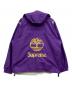 Supreme (シュプリーム) Timberland (ティンバーランド) Reflective Taping Anorak/リフレクティブテーピングアノラック パープル サイズ:L：25000円