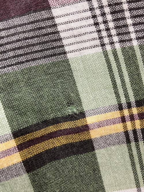 Needles（ニードルズ）Needles (ニードルズ) マドラスチェックパンツ マルチカラー サイズ:Lの古着・服飾アイテム