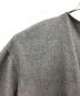 中古・古着 ENFOLD (エンフォルド) NO-COLLAR COAT グレー サイズ:36：10000円