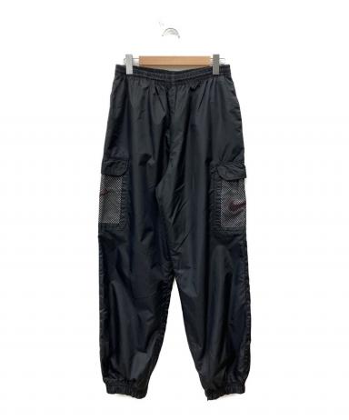 中古・古着通販】NIKE (ナイキ) 90sナイロンカーゴパンツ ブラック