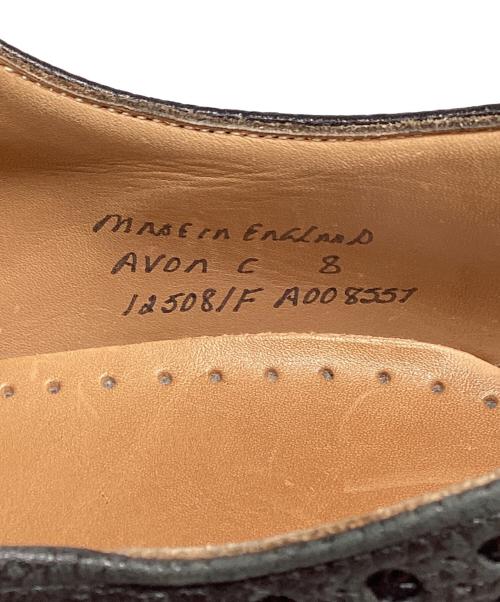 JOSEPH CHEANEY（ジョセフチーニー）JOSEPH CHEANEY (ジョセフチーニー) AVON BLACK GRAIN ブラック サイズ:8の古着・服飾アイテム