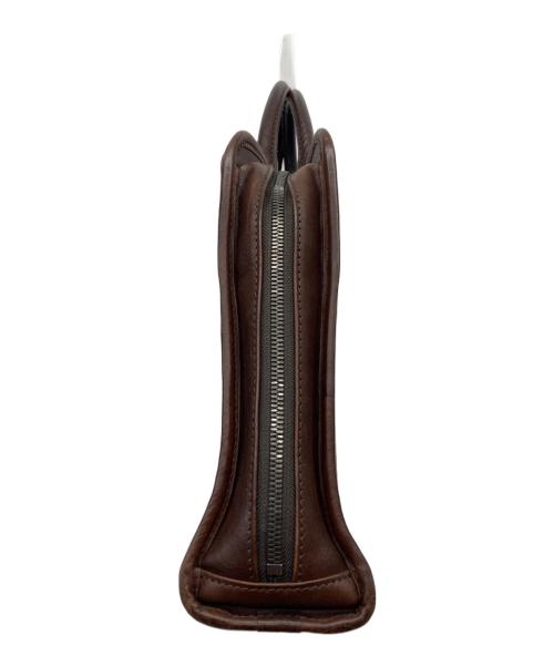 SLOW（スロウ）SLOW (スロウ) Bono square briefcase S ブラウンの古着・服飾アイテム